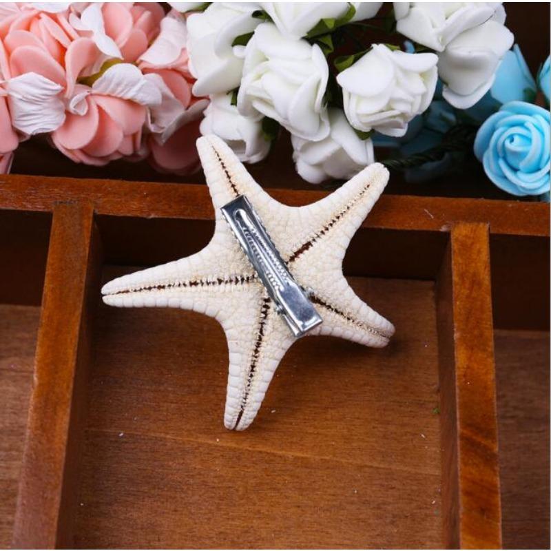 1 Stück Damen Haarnadel für Frauen Süß Schön Seestern Strand Seestern Stab Haarspange Geschenk Schmuck Damen Accessoires Haarschmuck