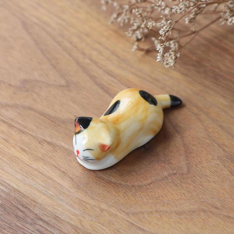Cute Ceramic Cat Chopstick Holders