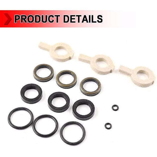 30623 Seal Kit, Pump Washer Seals Kit Fits for Cat Pump 30 31 34 310 340 350 Model (5 Frame Plunger Pump), Pack of 3