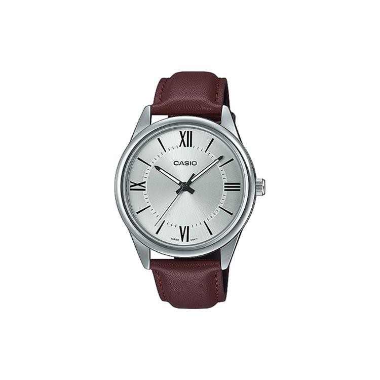 CASIO Men Standard Series Silver Watch MTP-V005L-7B5 MTP-V005L-7B5 Silver Dial