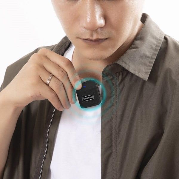 Saramonic Blink100-B3 Wireless Microphone System 2.4G Ultra-Compact Transmitter Lightning Receiver Black