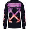 OFF WHITE Diagonal Striped Marker Long Sleeve T Shirt OMAB001R21JER0031032