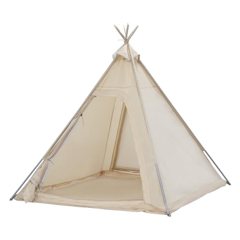 OEING Outdoor 3-4 Person Indian Pyramid Tent 3-4 Person