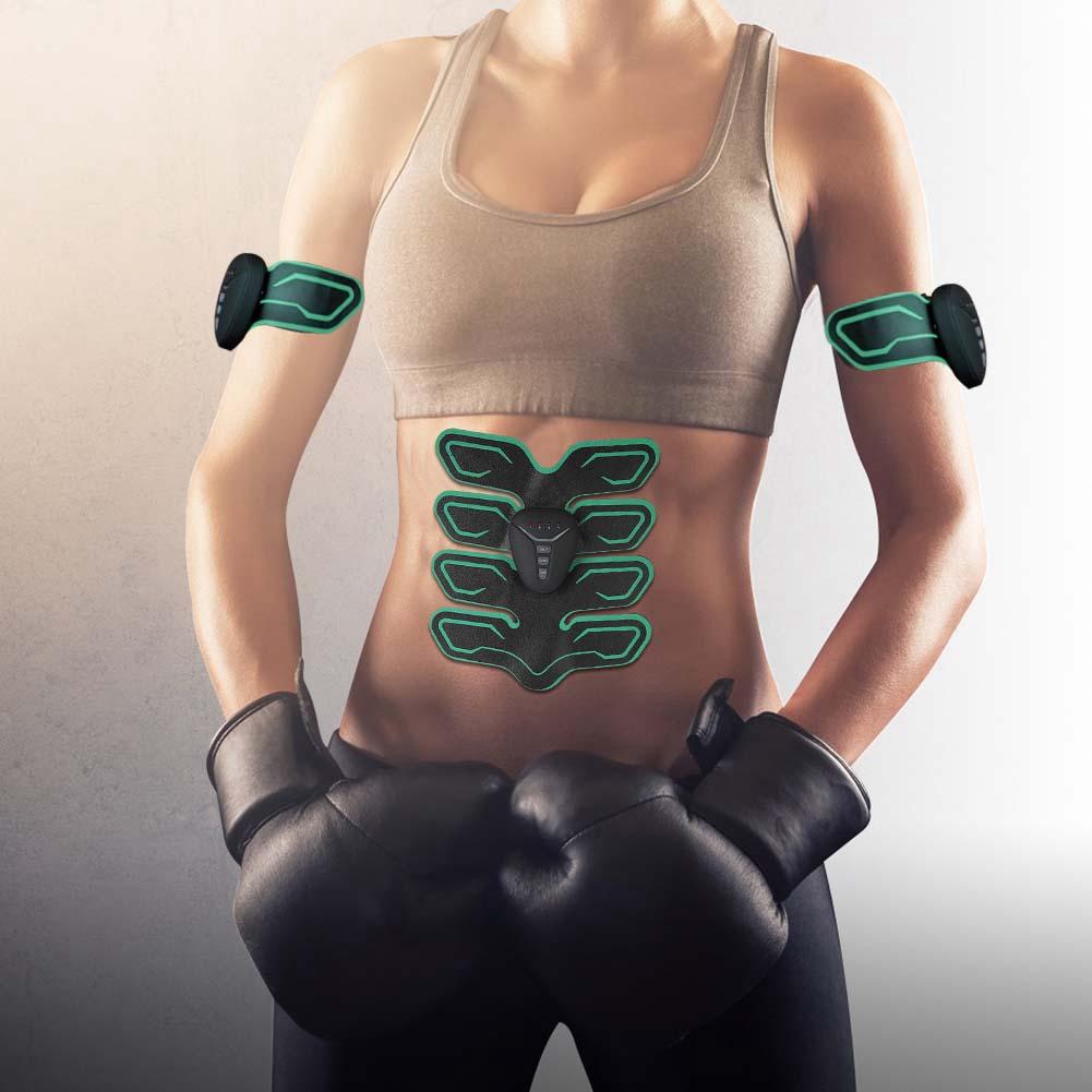 Electrical Abdominal Arm Muscle Stimulator Massager Fitness Training Body Shaping