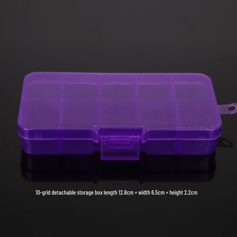 Multi-Size Transparent DIY Jewelry Storage Box Set
