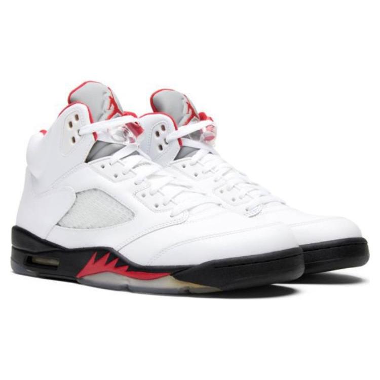 New Jordan 5 Retro Fire Red 2013 GS 440888-100