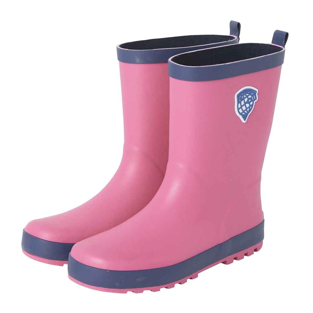 Rain boots with for boys and pink [Beams School] reflectors, waterproof, girls, 121490,