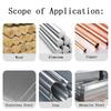 6pcs/Set HSS Double-headed Twist Auger Drill Bit 1-6mm Double  Drill Bit For Metal Stainless Steel Iron Wood Drilling Power Tool