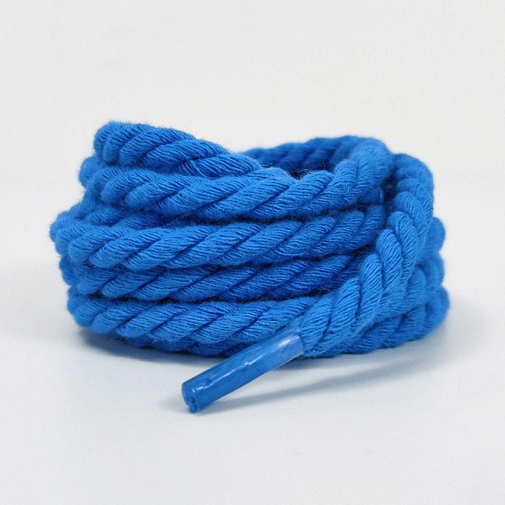 

Модні шнурки плоскі шнурки аксесуари для взуття лляні шнурки шнурівка для взуття шнурки для кросівок прикраса синій