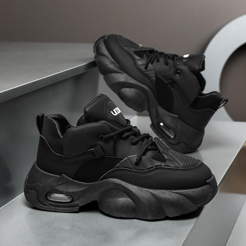 Men New Shoes High Quality Chunky Sneakers for Man Spring Non Slip Elasticity Running Trainers Fashion Versatile Vulcanize Shoes