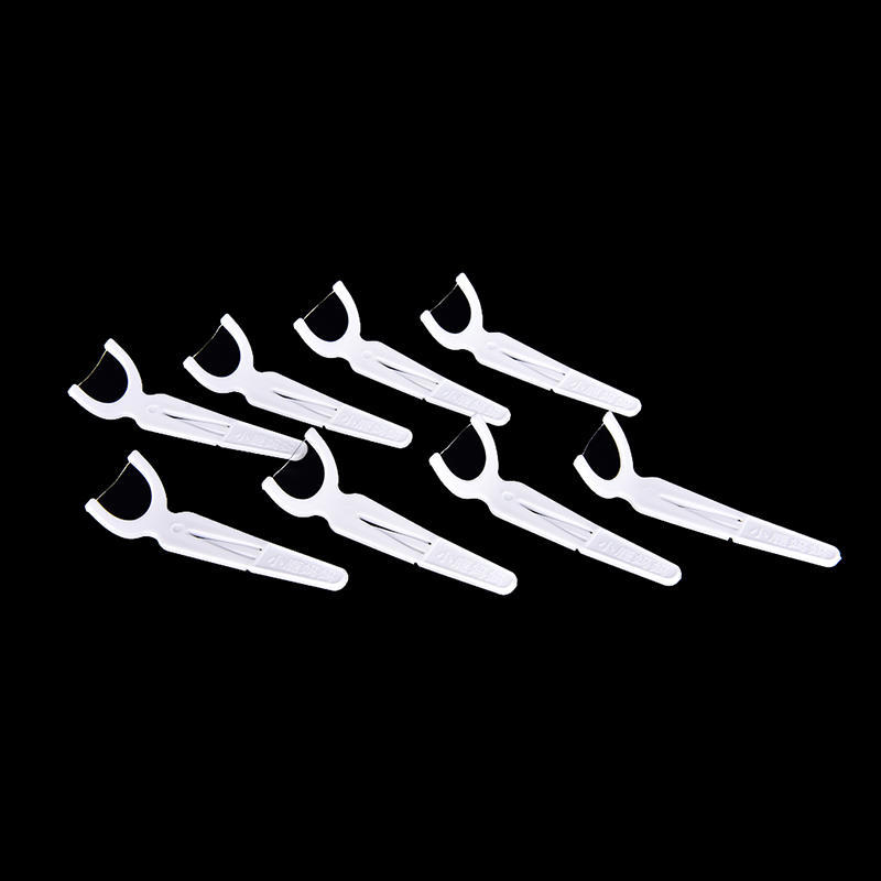 30Pcs/Box Sticks Health Tooth Clean Picks Dental Floss Flosser Toothpicks
