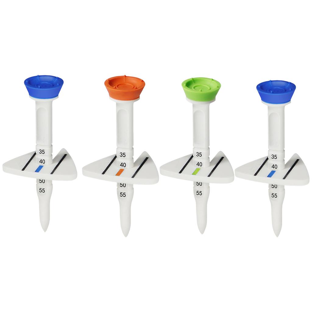 4Pcs/pack Golfs Support Tees Golfs Base Golfs Holder Tees Adjustable Height Golfs Tees Golfs Tees for Driver Training