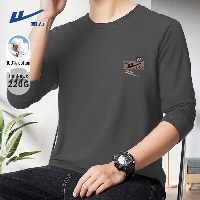 

Warrior Men s 100% Cotton Long Sleeve Round Neck T-shirt L