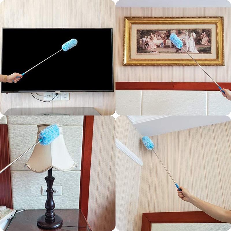 1Pcs Retractable Duster Extendable Brush Magic Duster Clean Under Sofa Cleaner Gap Dust Household Cleaning Tools CCD005