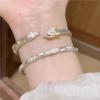 New Chinese style silver nine-tailed fox bracelet women's light luxury niche exquisite temperament advanced sense simple and versatile jewelry