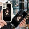 Phone Case: 2D Flat, Suitable for Samsung Galaxy A34 A35 M05 M06 S20 S22 S21 FE Plus 5G Protective Case, Hoodie Anime Girl, Perfect Christmas and Hall