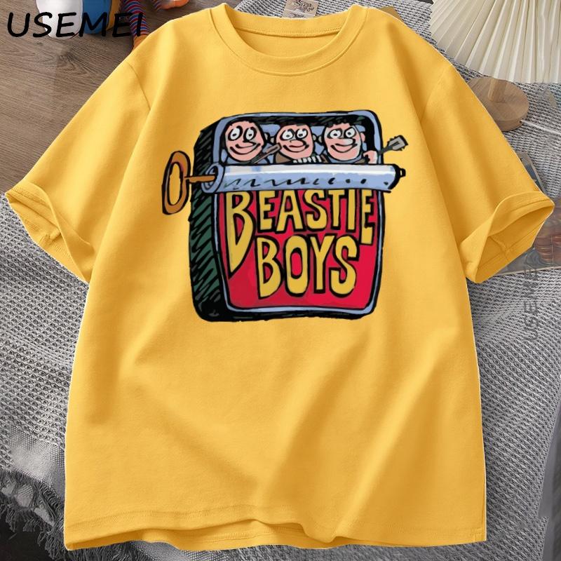 Funny Boys Sardine Can T-shirt Men Women Vintage 90's T Shirt Tee Summer Round Neck Short Sleeved Tshirt Mens Clothing Tops