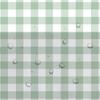 Sage Green Gingham Party Tablecloth Decorations, 3 Pack Green Checkered Disposable Plaid Party Supplies Tablecover, for Birthday Baby Shower Bridal