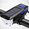 Power Display Bike Headlight 3 Modes Bike Front Lamp Portable Solar Bicycle Light  Road Cycling