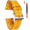 [torbollo] Watch Band, Genuine Leather Replacement Band, Soft Italian Buttero Leather, Vibrant Colors, Quick Release Watch Strap, 18/20/22mm