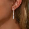 Exquisite Sparkling Earrings for Foreign Trade, Bridal Accessories, Dress Accessories, Banquet Party, Earrings for Women