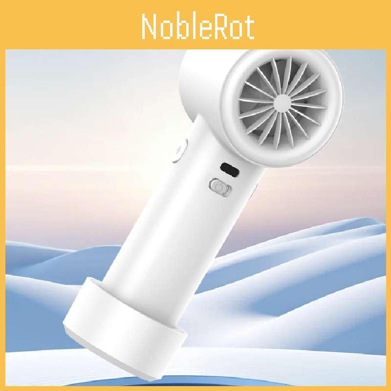 Small Usb Handheld Fan Adjustable Wind Speed High Power Long-lasting Battery Rechargeable Fan
