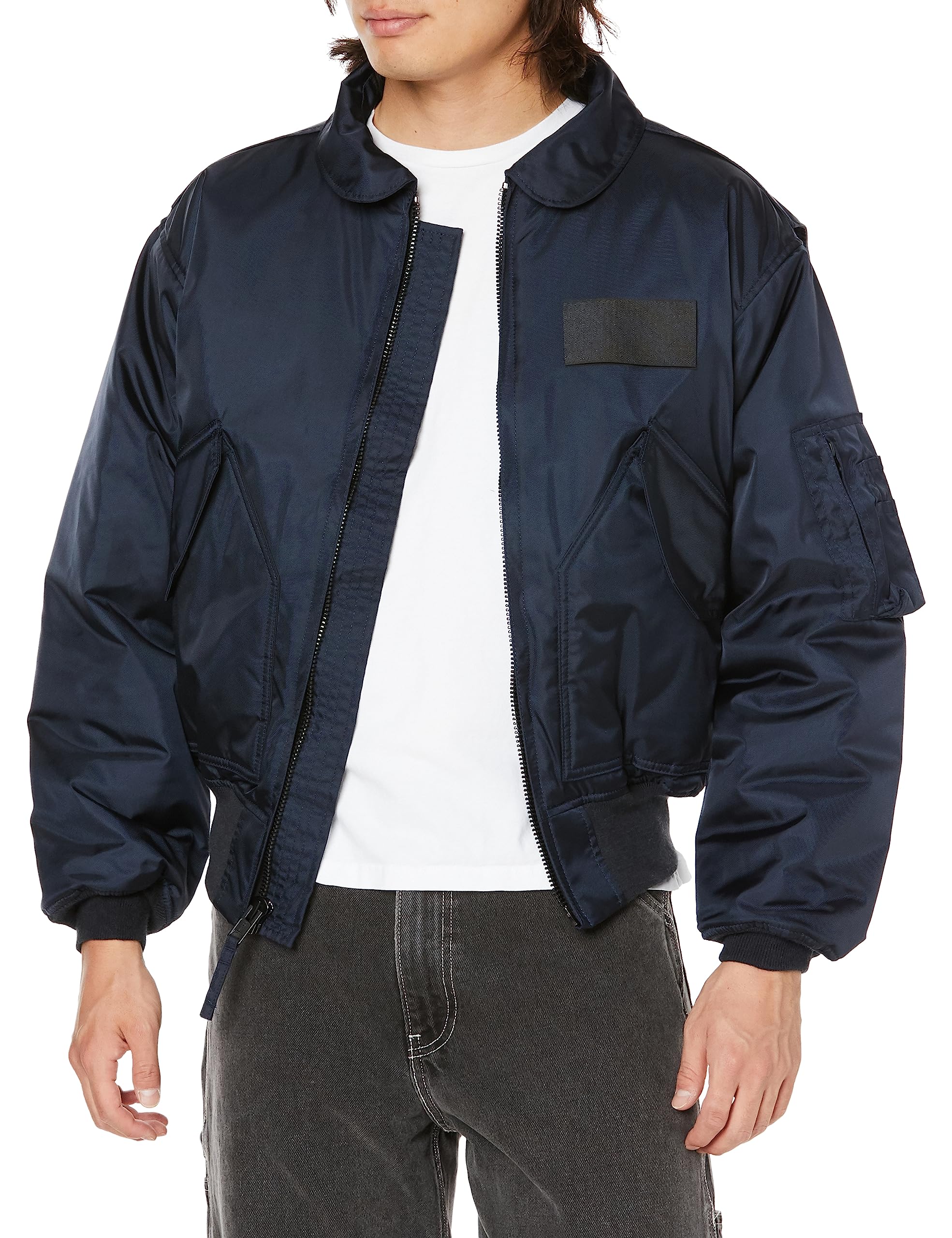 

Верхняя одежда ЛЕТНАЯ КУРТКА ТЕМНО-СИНИЙ S [Хьюстон] CWU-45P Мужская тёмно-синий