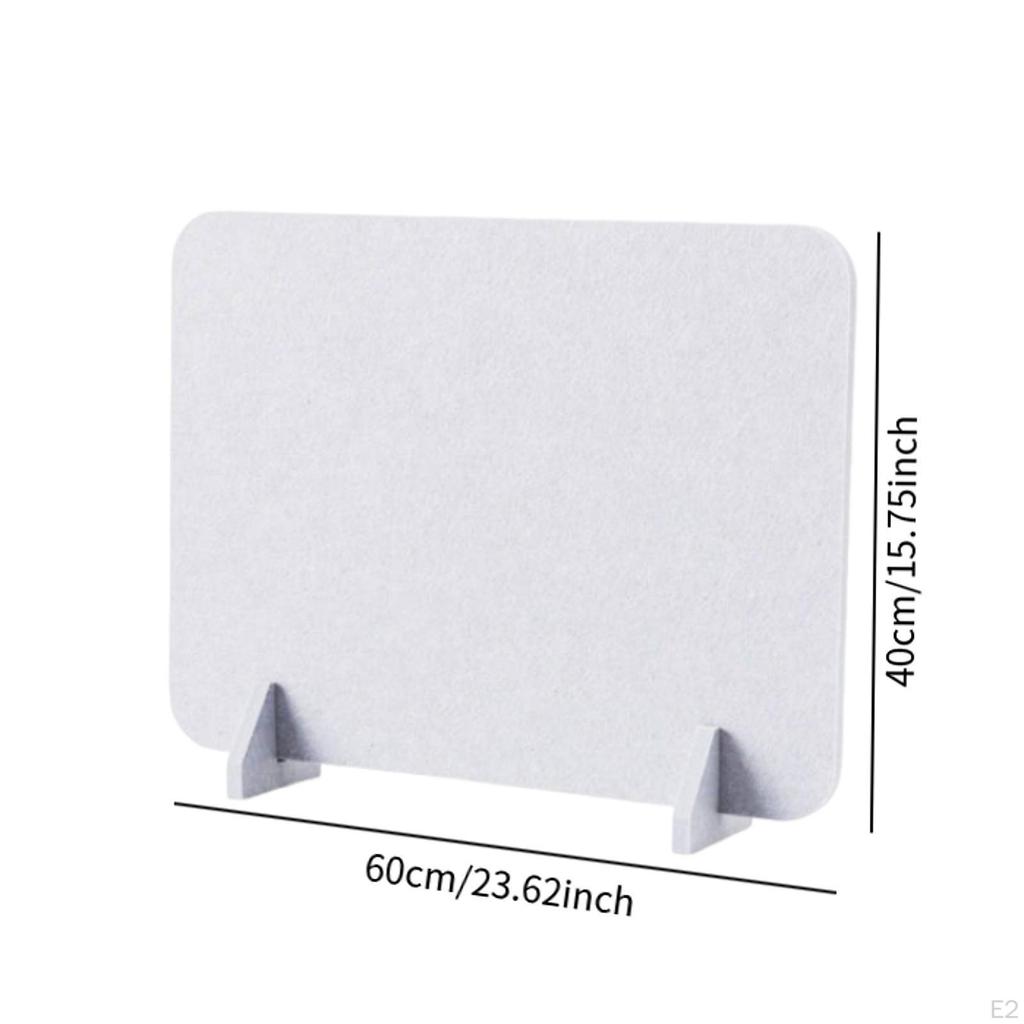 Acoustic Desk Divider Partition Desktop Board Lightweight Screens Privacy Panel for