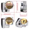 90mm Enlarged Throttle Body for 2003-2012 Dodge Ram Jeep Hemi V8 5.7L 6.1L 6.4L 4591847AC/AB/AA 68060354AA