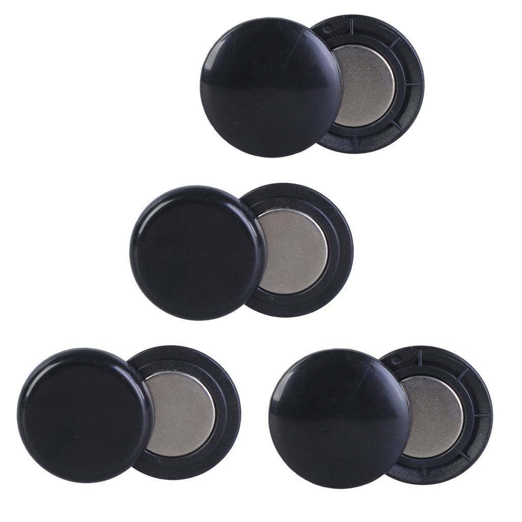 4 Pairs Marathon Race Number Magnetic Race Bib Clips Running Fix Clips Running Accessories for Sports and Outdoors