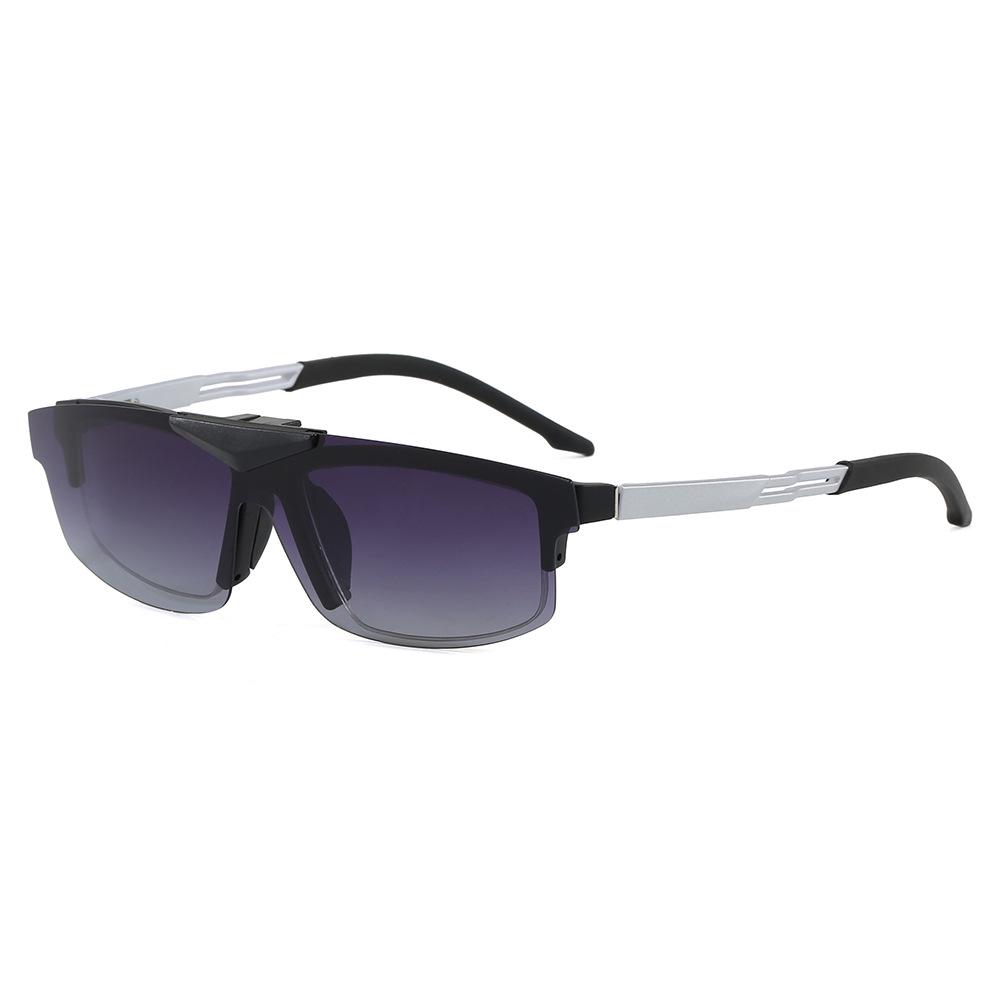 Spring Temple TR90 Flip-Up Polarized Cycling Sunglasses with Prescription Lens Option