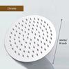 Stainless Steel High Pressure Waterfall Shower Head 8" 12" Black Silver Golden Large Flow Pressure Boosting Bathroom Showerhead