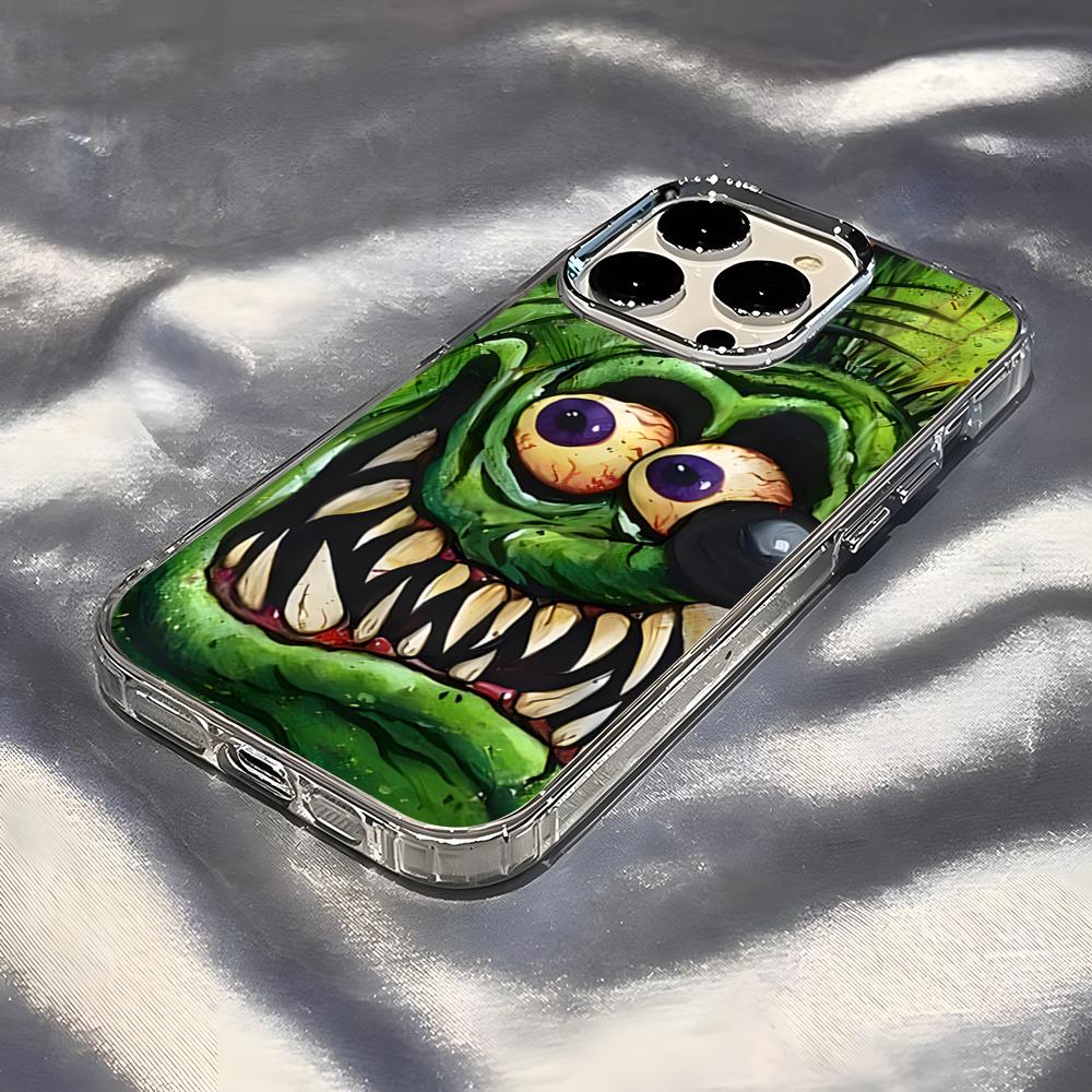 Rat Fink Phone Case For IPhone 17 Pro Max 16 15 14 Pro Max IPhone 13 Pro Max 11 Plus Transparent Cover