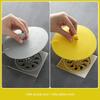 Floor Drain Anti-Odor Silicone Mat, Sewer Plug to Prevent Odor Return, Bathroom Anti-Odor Sealing Cover, Toilet Anti-Insect Device