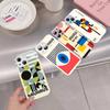Abstract B-Bauhaus Geometric Art For IPhone 14 13 12 Mini 11 Pro XS Max X XR 14 Plus Tempered Glass Cover