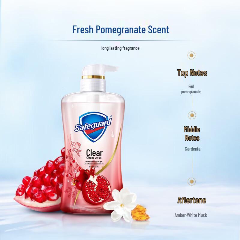 Safeguard Rejuvenating Red Pomegranate Body Wash