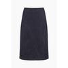 Denim H Line Padding Skirt Bask93561