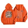 Women's Casual Loose Fit Pullover Hoodie with and Letter I Print