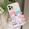 ReZERO Ram Rem Anime Phone Case Silicone Soft for Iphone 16 15 14 13 12 11 Pro Mini XS MAX Plus X Cover