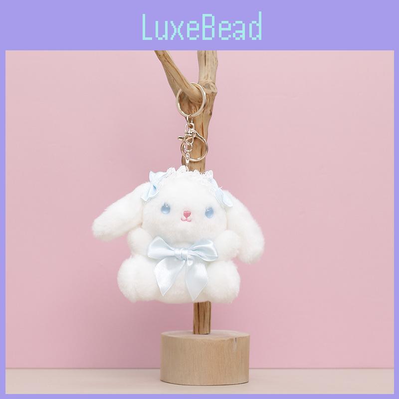 Lolita Rabbit Plush Keychain Bag Decoration Animal Pendant Gift Cartoon Doll