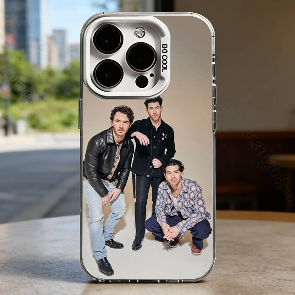 J-Jonas B-Brothers  Hard Phone Case for IPhone 16 15 14 13 12 11 Pro Max Plus16E X XR XS Max Shockproof Full Cover