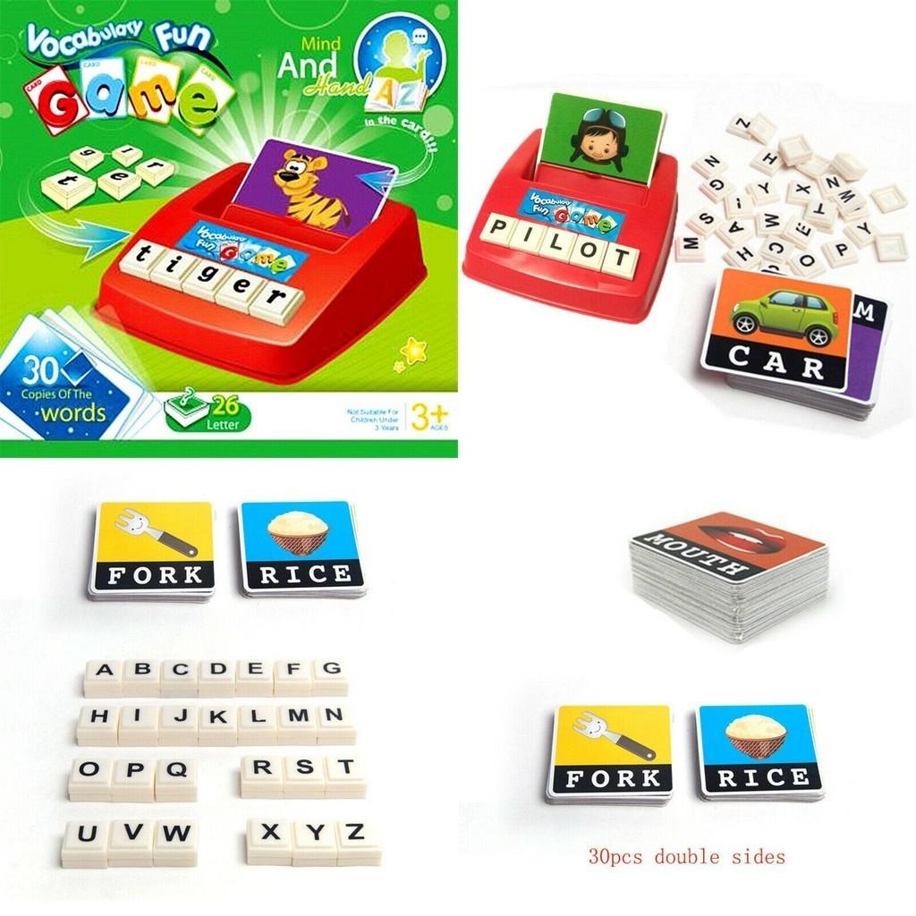 Engaging Educational English Spelling Alphabet Letter Game For Kids Learning Fun