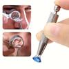 Mini 4 Claws Jewelry Beads Tweezer Pick-up Tool Diamond Gems Prong Holder Catcher Grabber Stainless Steel Body Piercing Tools