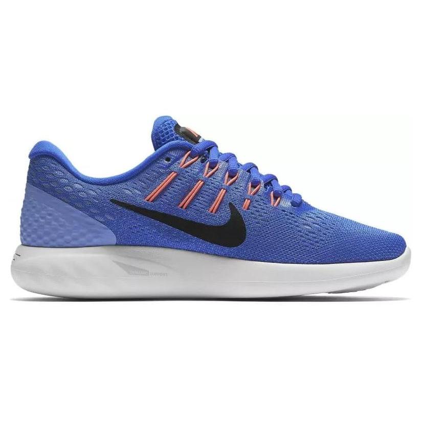 New Nike Lunarglide 8 'Med Blue Black Aluminum' Women's 843726-406