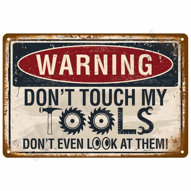 

Металлические таблички для спальни Ретро-постеры из металлических пластин Настенная роспись Винтажное украшение комнаты Предметы домашнего декора Жестяные таблички Эстетика для мужчин 20x30cm