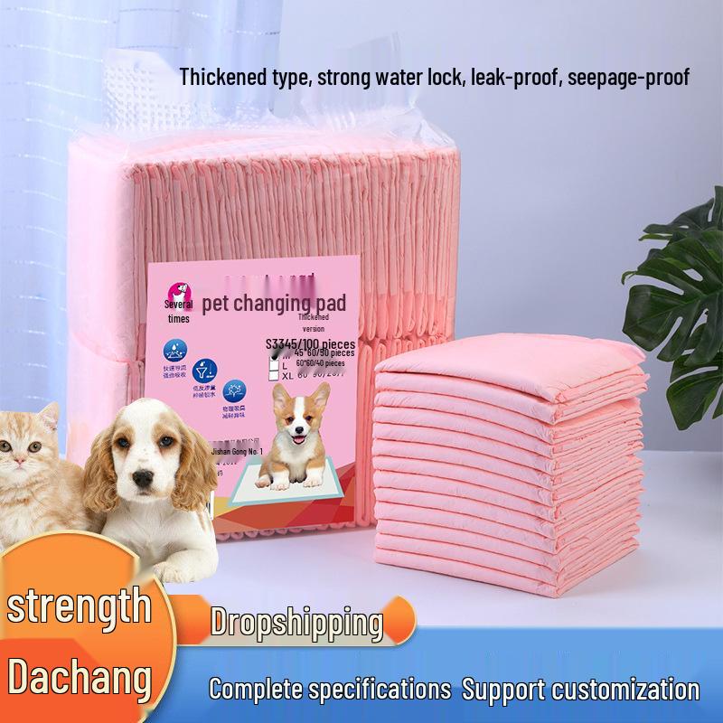 Thickened Disposable Pet Training Pee Pads – Absorbent Pads for Cats and Dogs Thickened XS 33x45cm 20 pcs