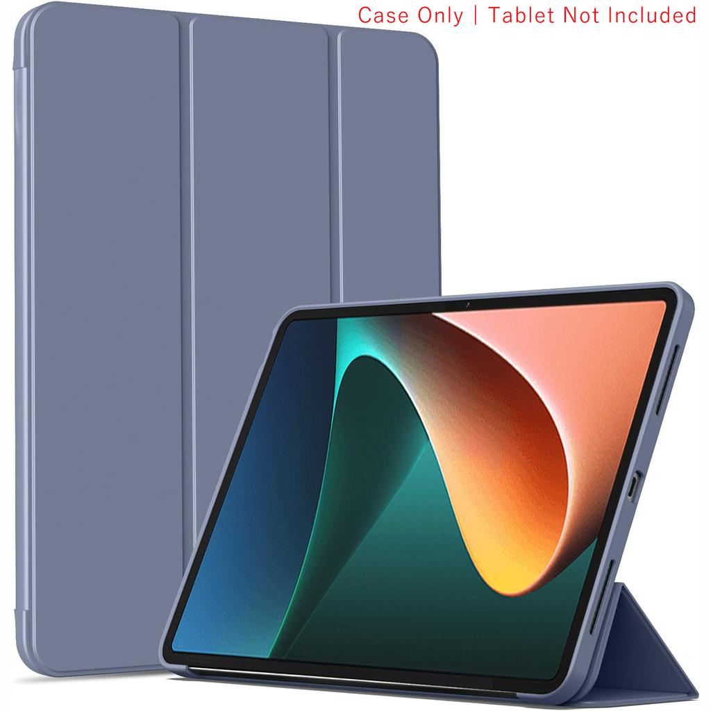 Tri-fold Flip Case For Xiaomi Pad 5/Pad 5 Pro 11inch Magnetic Stand PU Leather Protective Cover Auto Sleep/Wake up