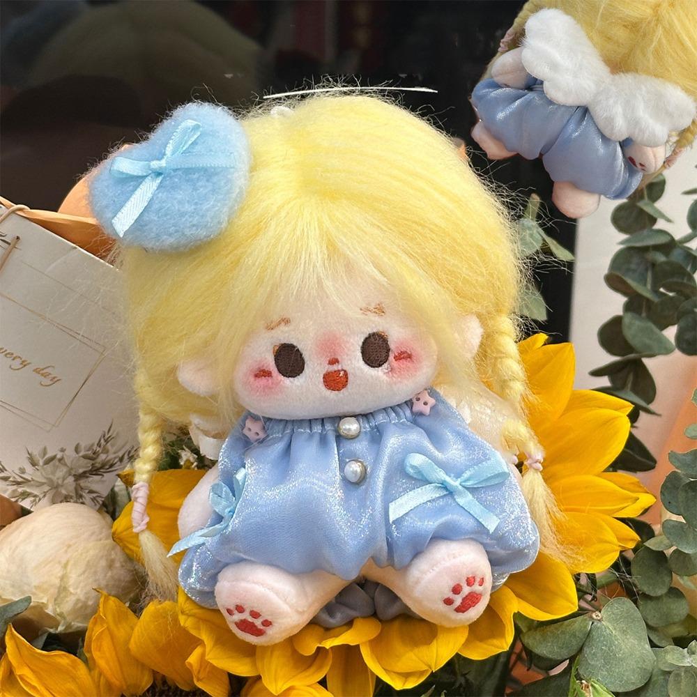 Bow Dress Doll Clothes Outfit with Wing Doll Dress Up Set  Doll Accessories