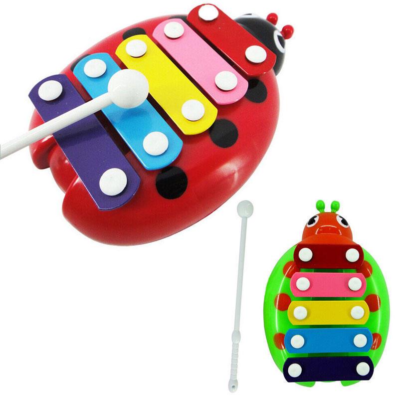 Kinder baby Traditionelle Metall Xylophon Musik Spielzeug Instrument