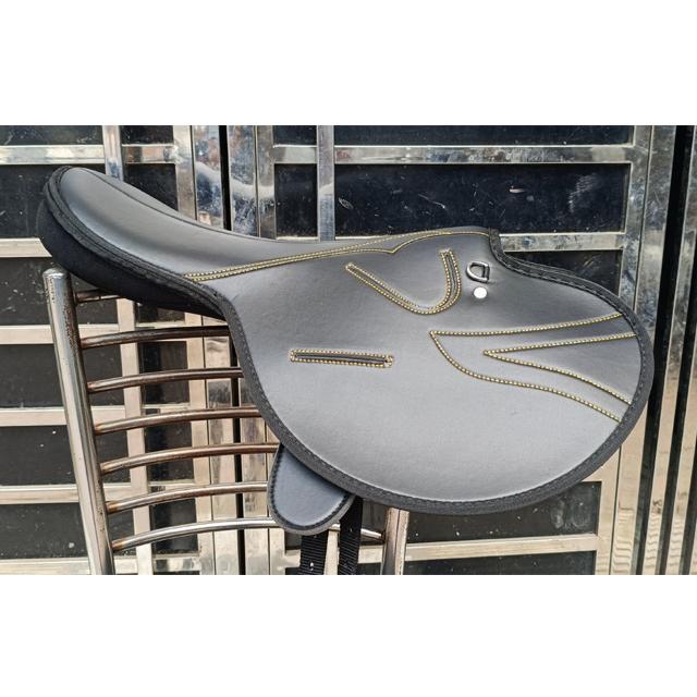 High Quality New Horse Racing Saddle, Exercise Saddle 18 18 Inch чёрный